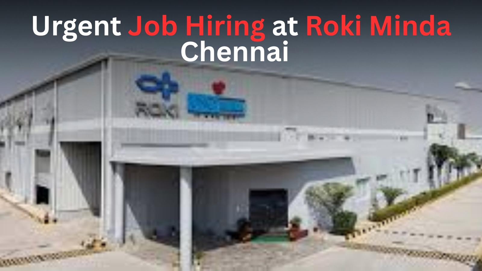 Production Assembly Operator Job in  Roki Minda