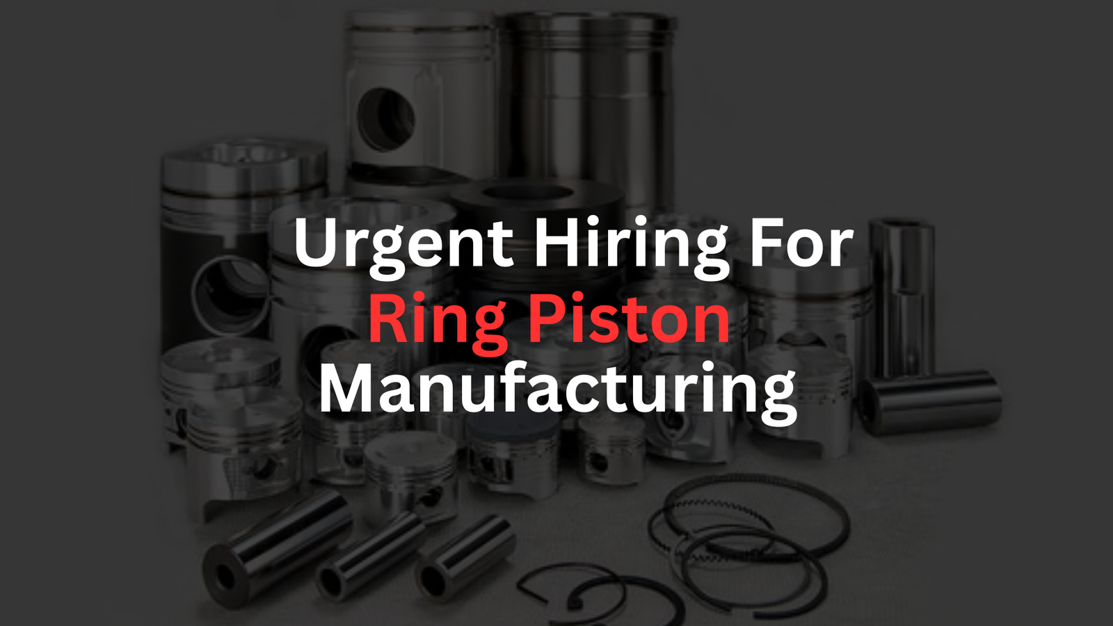 Urgent Requirement Mechanical Engineer Fresher Automobile Company