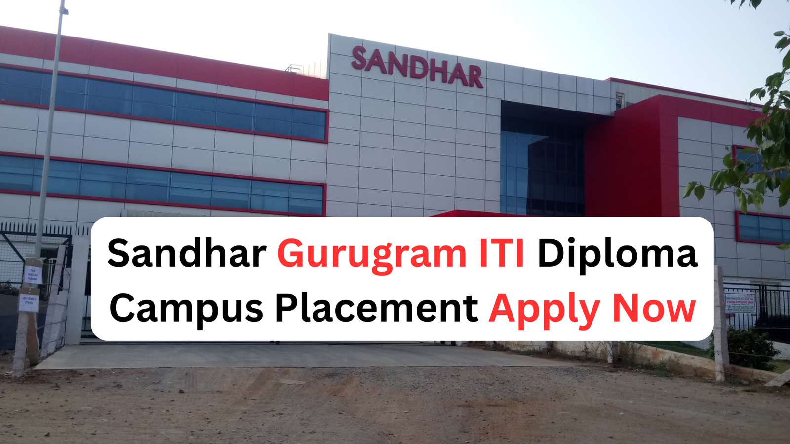 Sandhar Auto Electric Job 2026 Gurugram ITI Diploma Campus Placement Apply Now